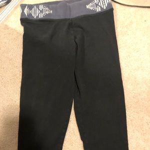 Pink Yoga Crop Leggings